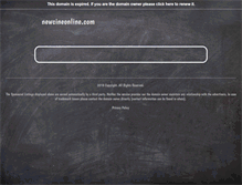 Tablet Screenshot of newcineonline.com